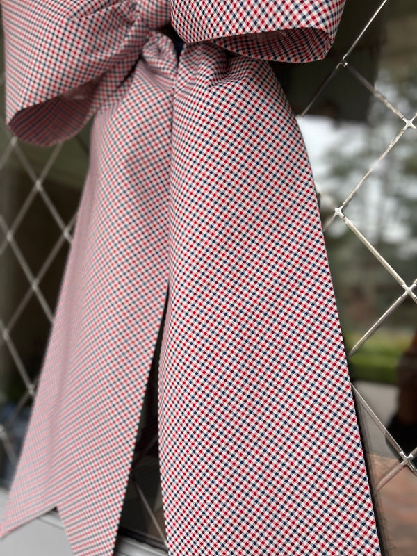 Red White and Blue check