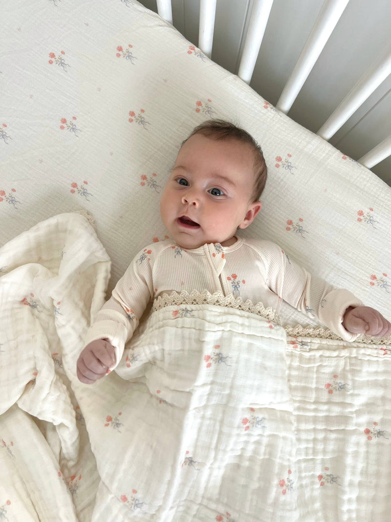 Bowquet 6 Layer Gauze Blanket