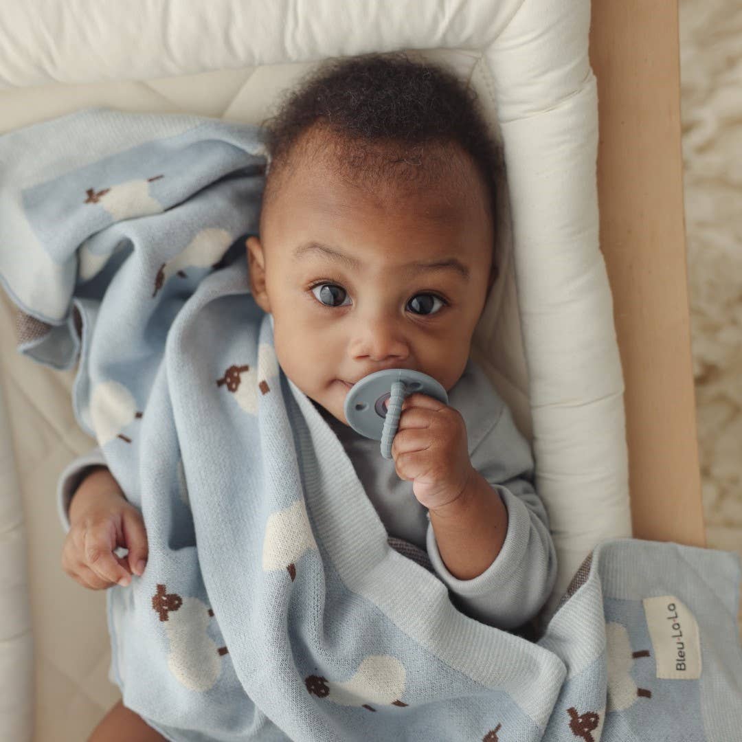 Sheep Receiving Swaddle Baby Blanket