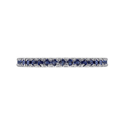 Blue Sapphire Stackable Band