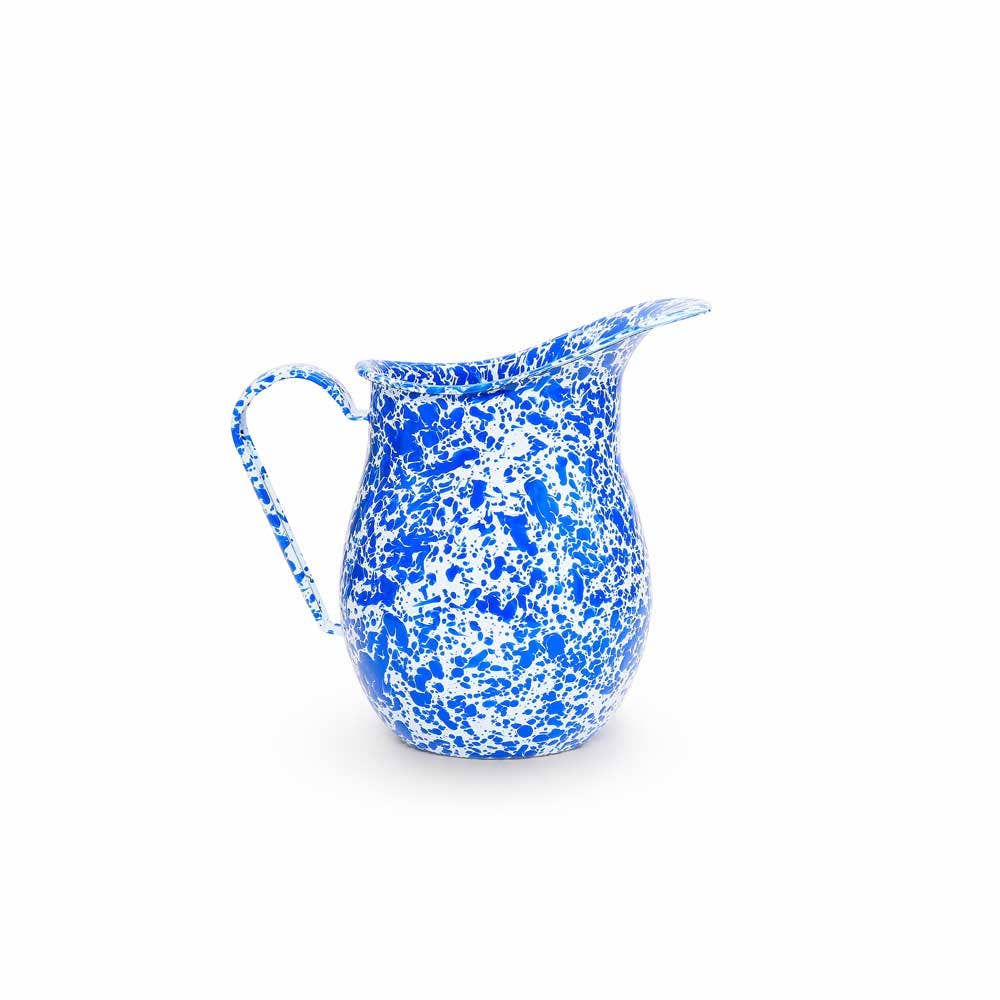 Splatter Enamelware Pitcher