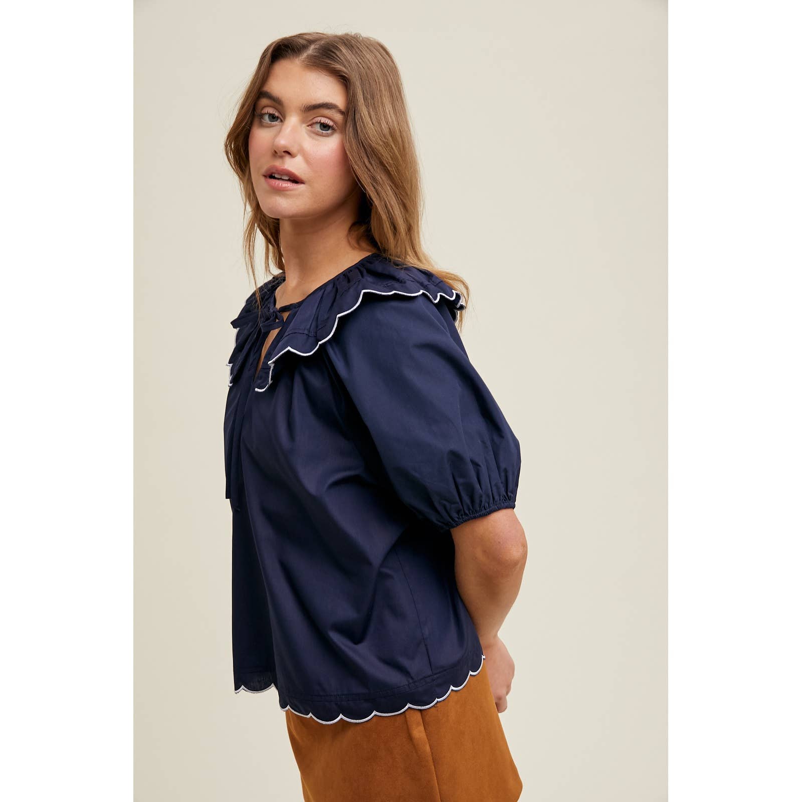 Peter Pan Collar Blouse