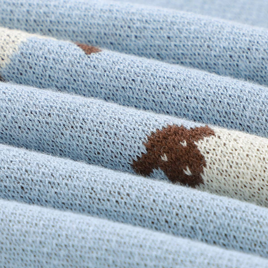 Sheep Receiving Swaddle Baby Blanket