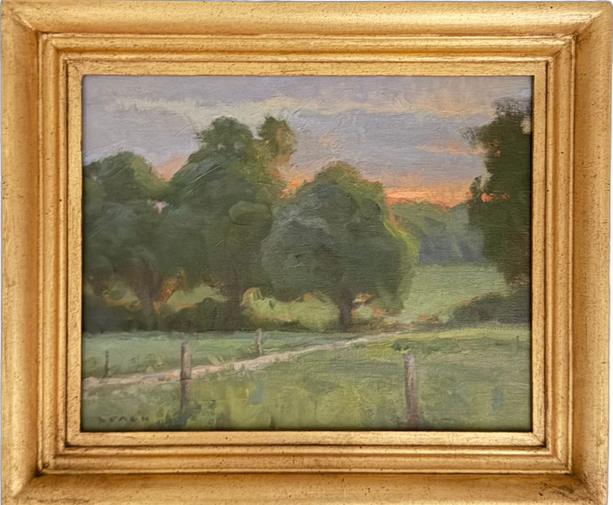 French Farm at Sunset