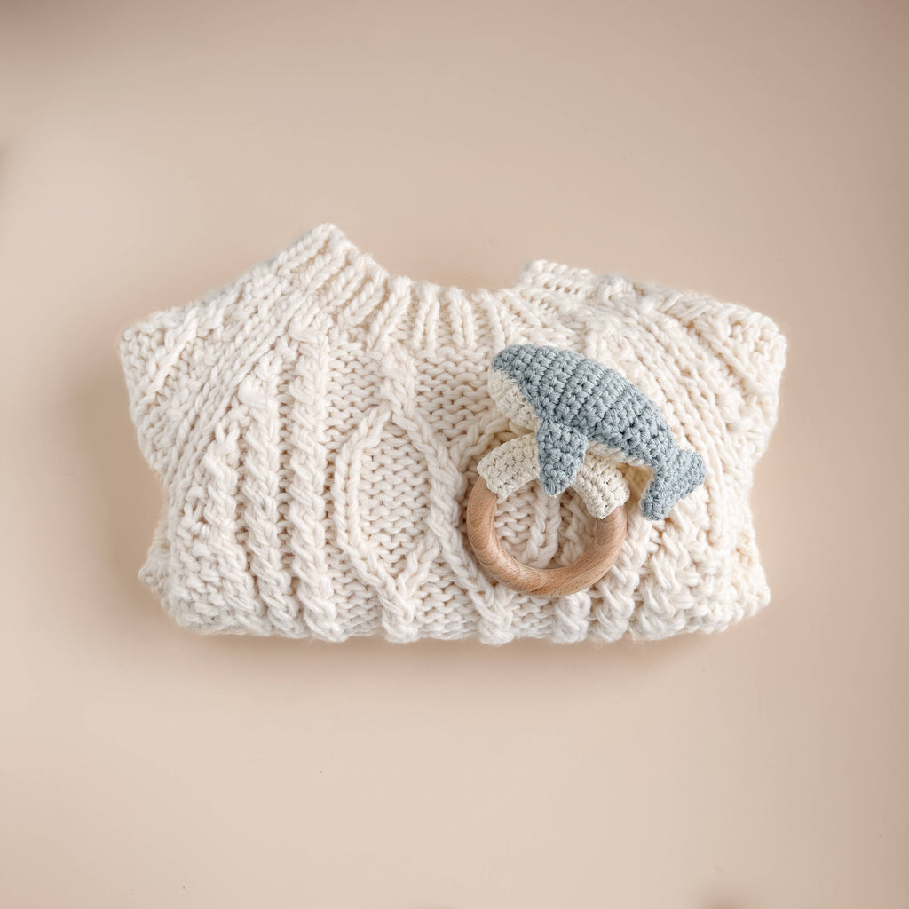 Whale Teether Rattle