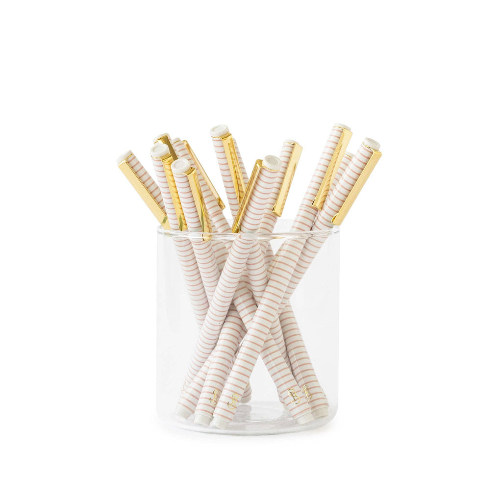 Rose Stripe Felt Pen