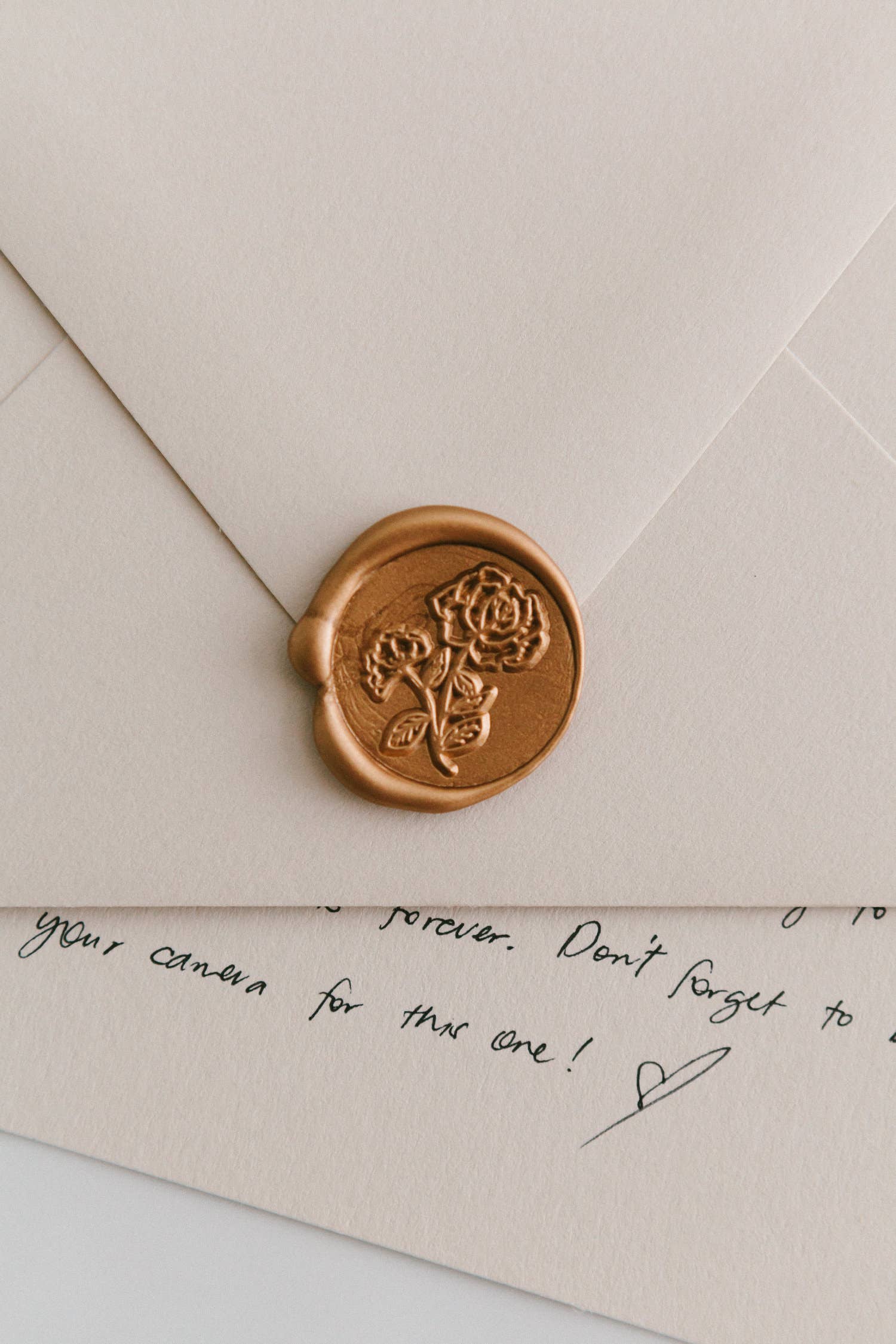 Garden Rose Wax Seal