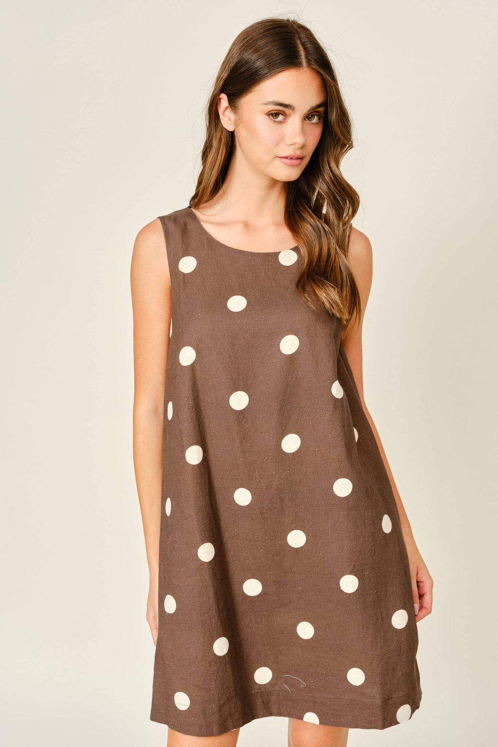 Polka Dot Mini Dress