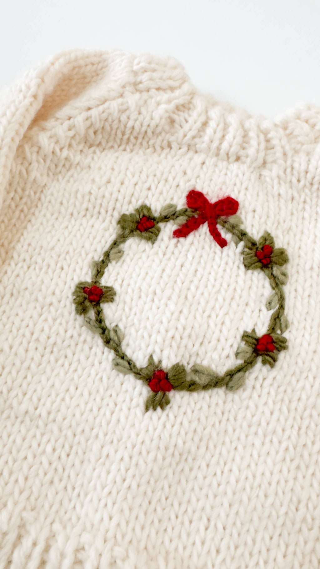 Baby Wreath Sweater