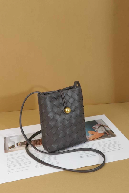 Small Woven Crossbody Bag