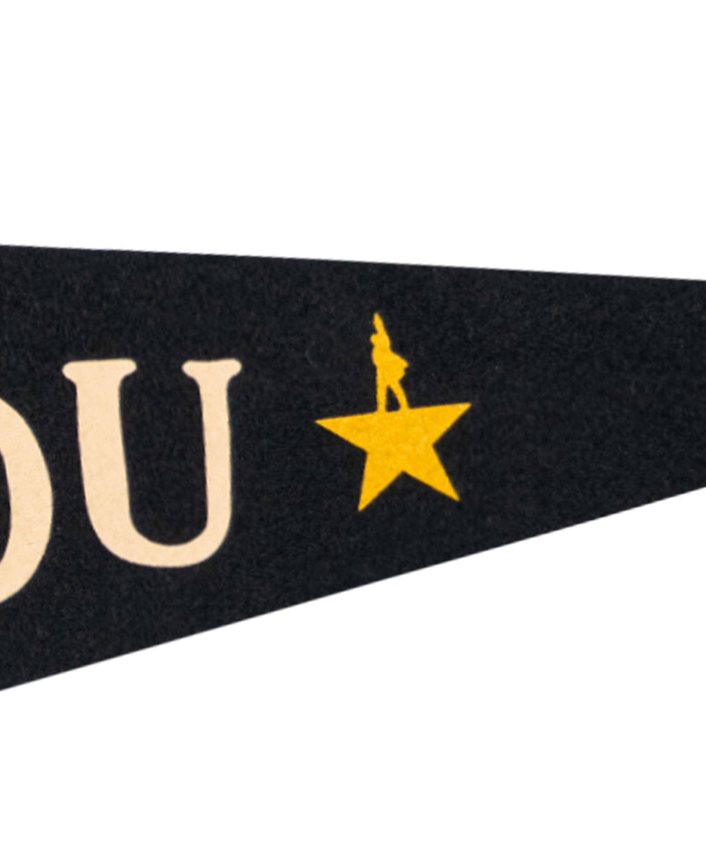 History Has Its Eyes On You Pennant (Hamilton x Oxford)