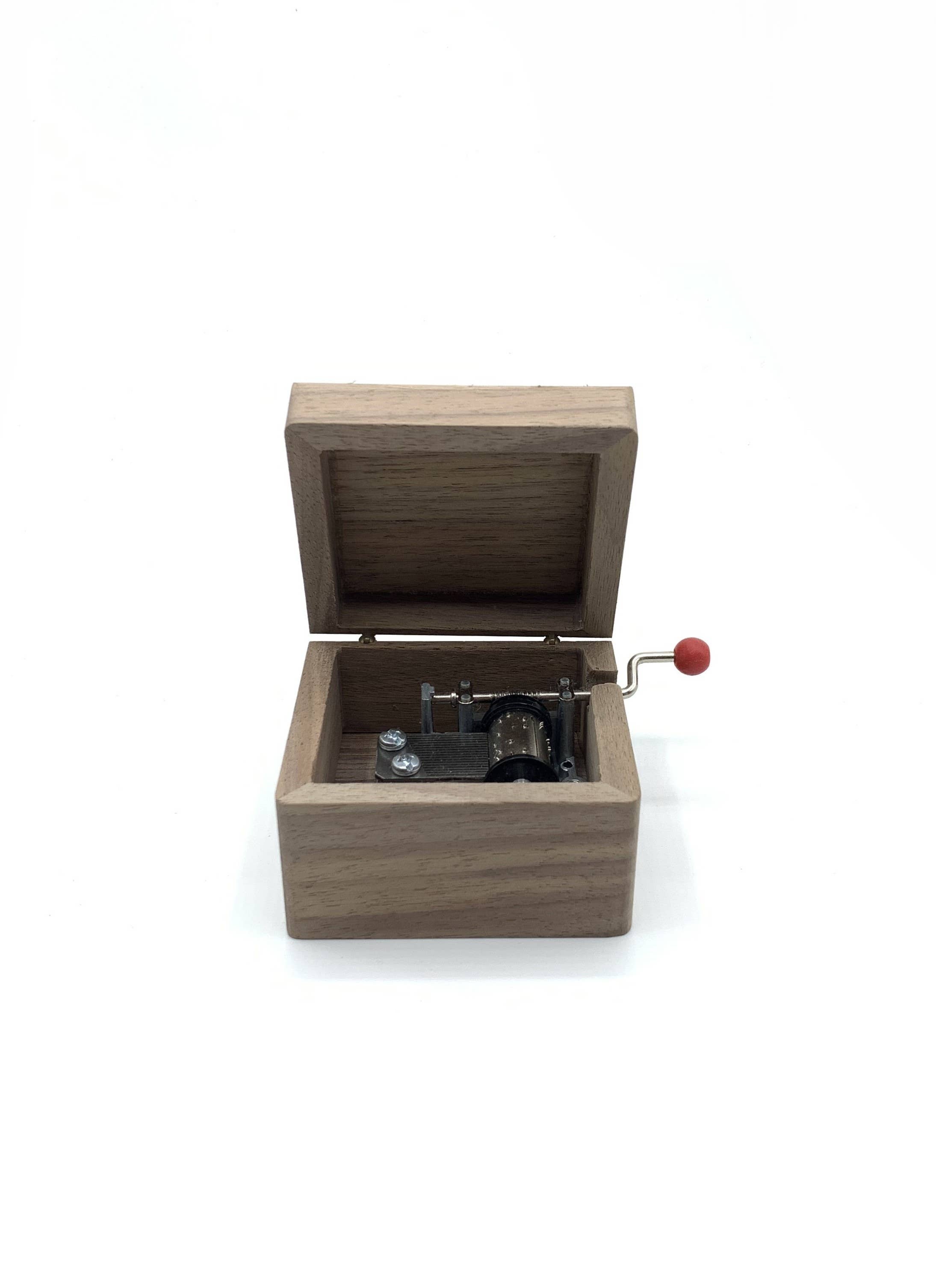 Walnut Little Music Box