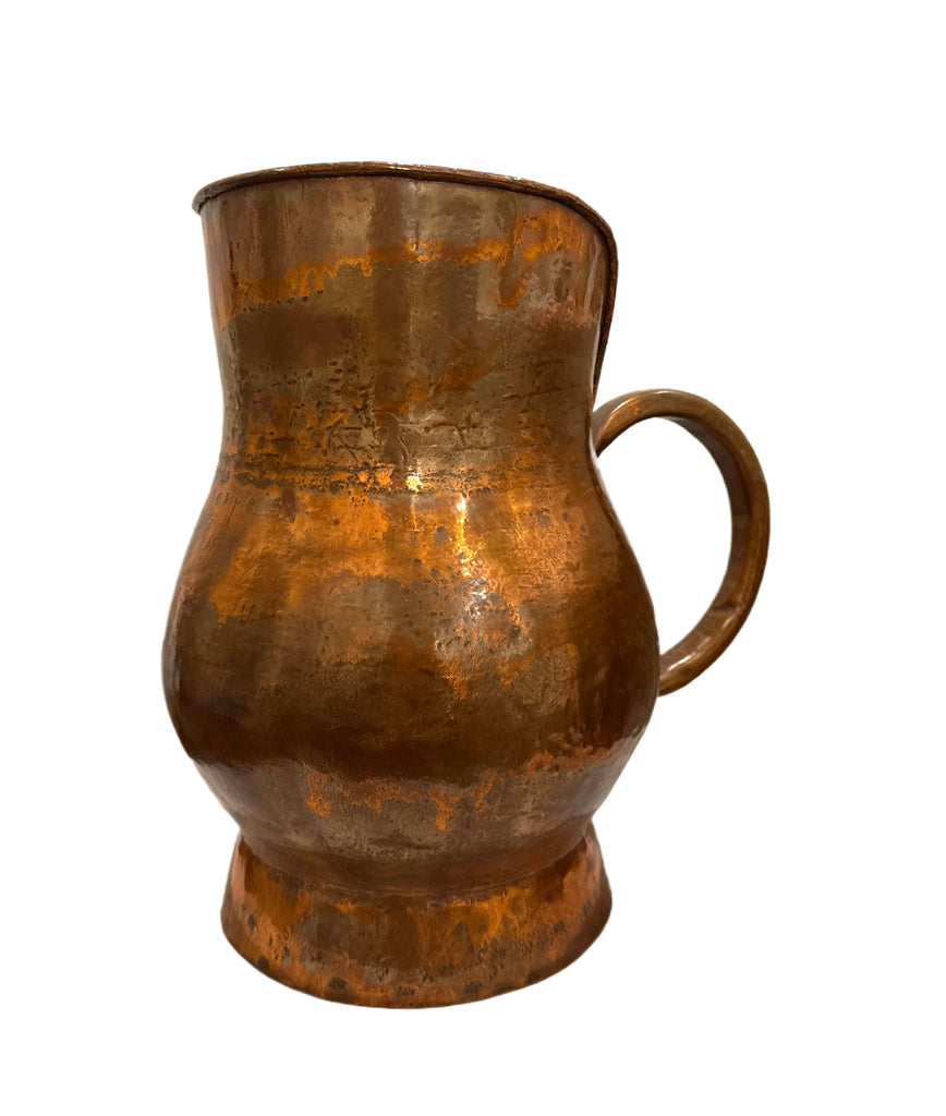 Beautiful Large Copper Pitcher