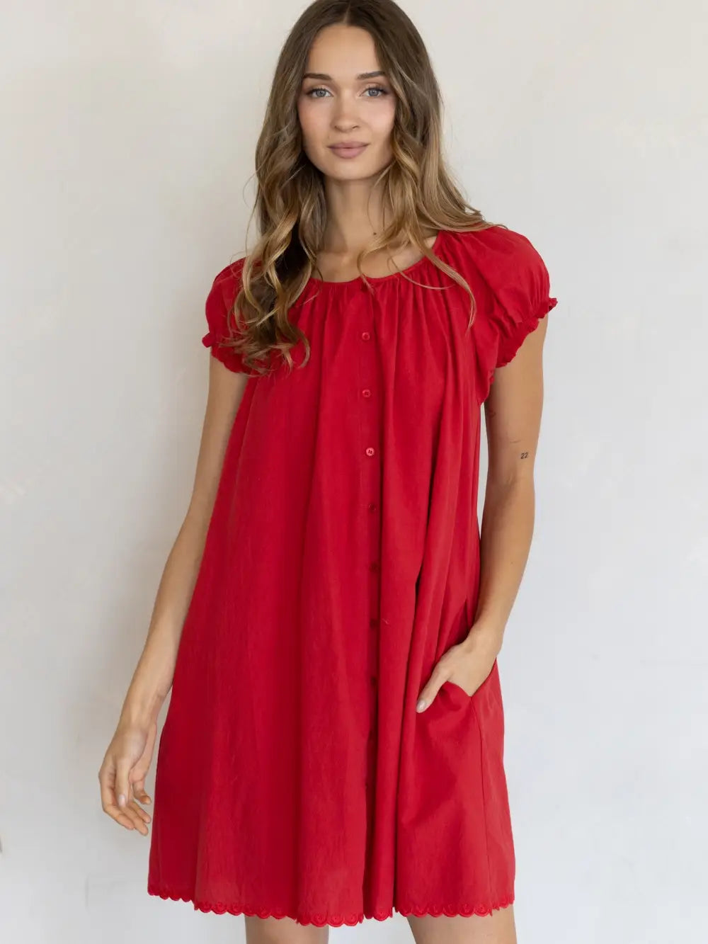 Sofia Red Dress