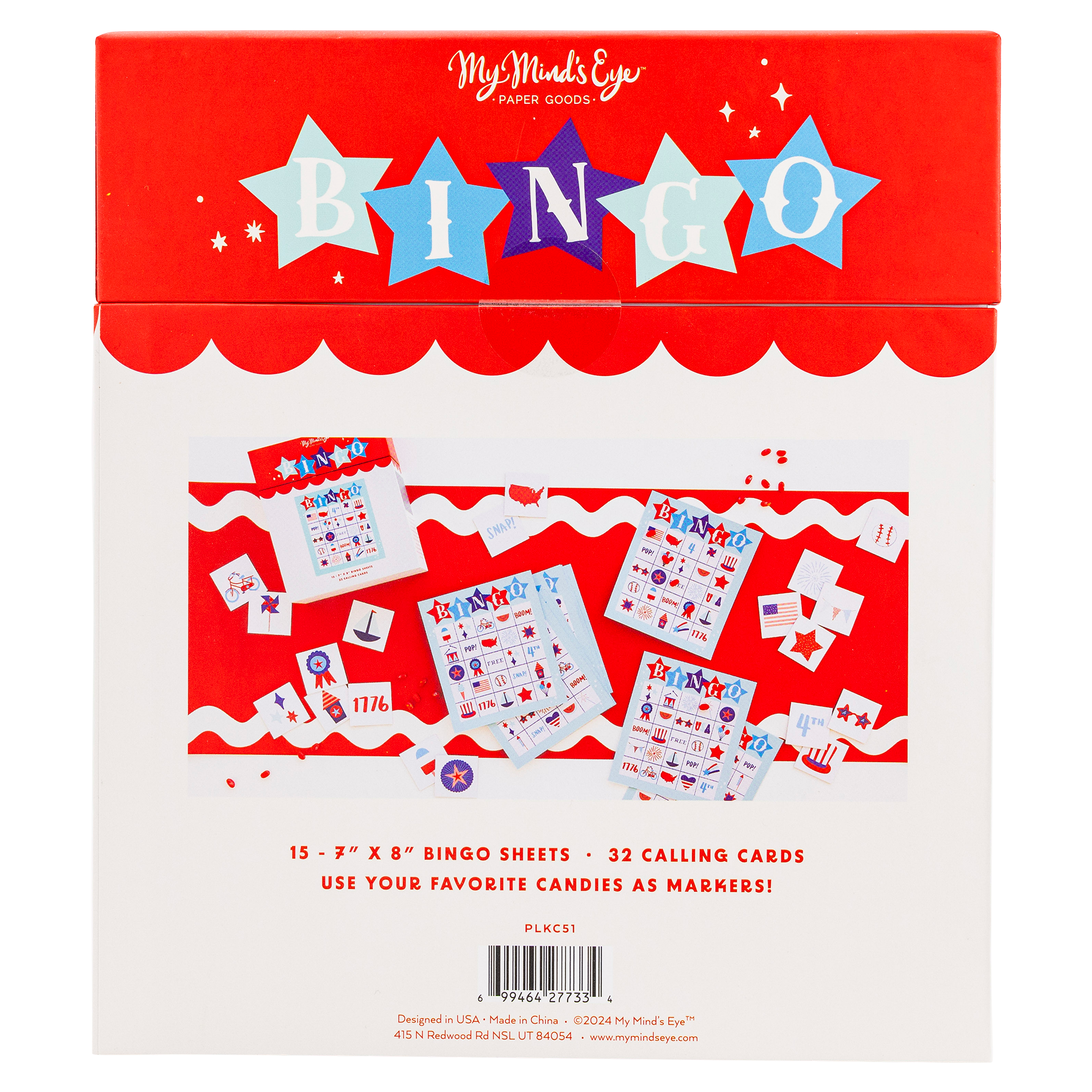 Americana Bingo Game