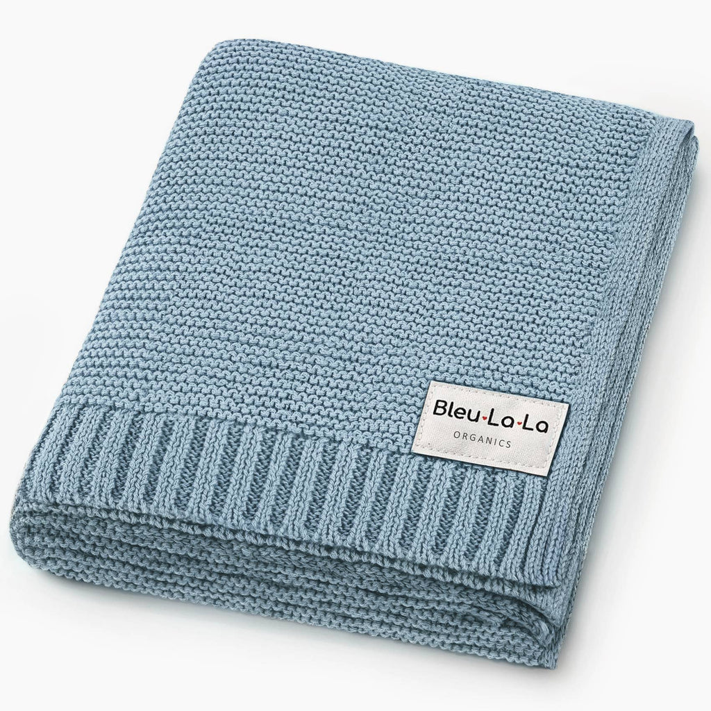 Heritage Knit Swaddle Baby Blanket