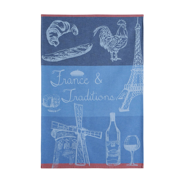 France Et Tradition - Jacquard Tea Towel in Cotton