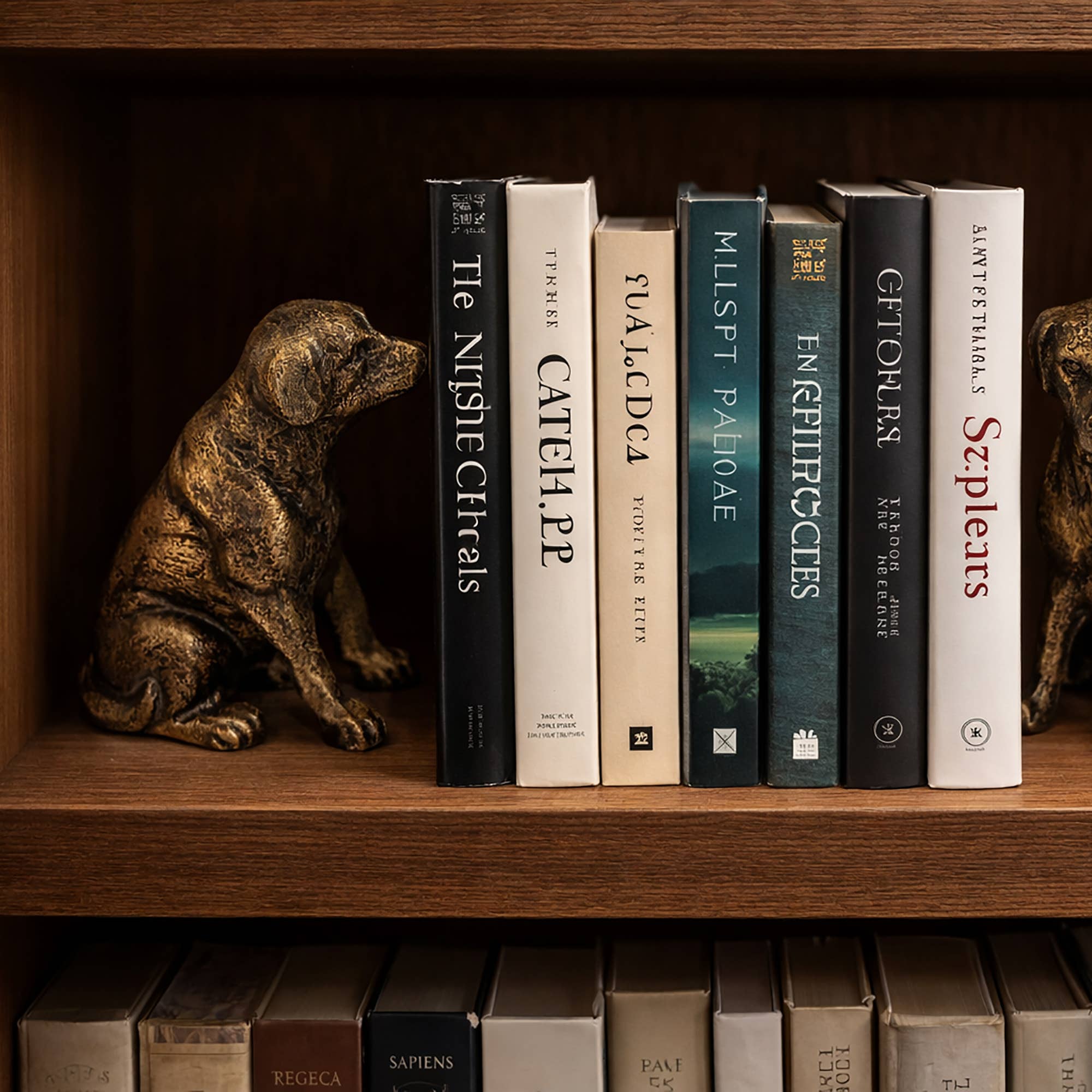 Dog Decorative Bookend Set