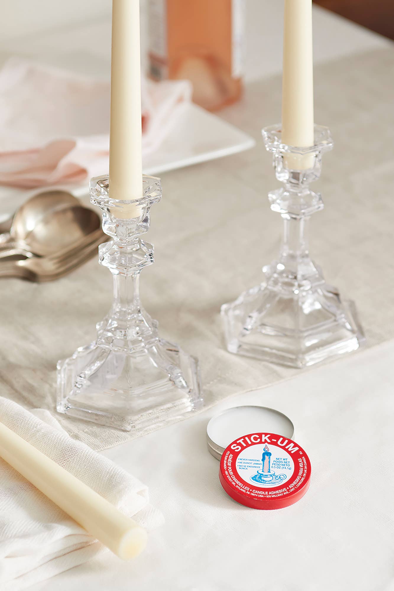 Fox Run Stick-Um Candle Adhesive