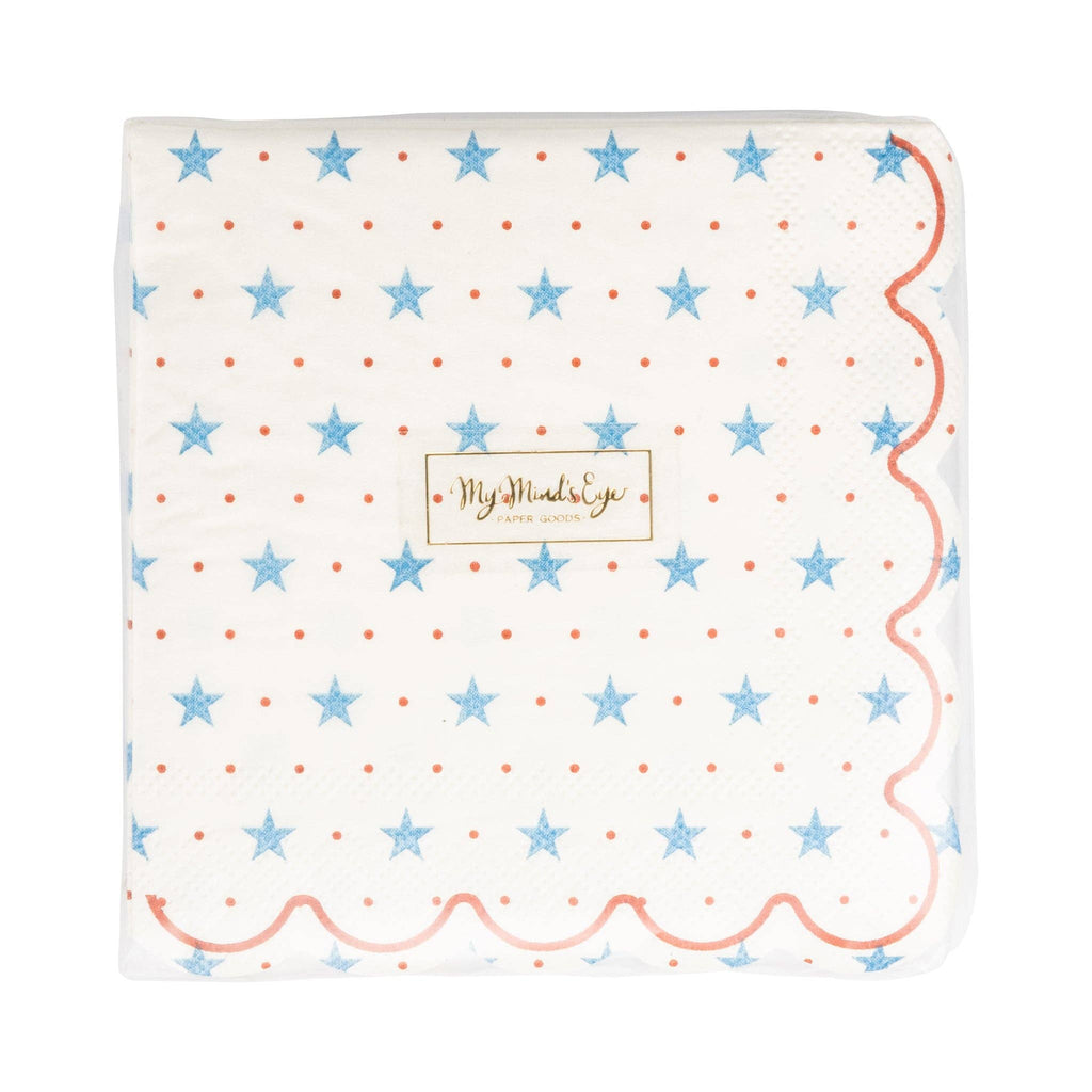 Hamptons Petite Stars Cocktail Paper Napkins
