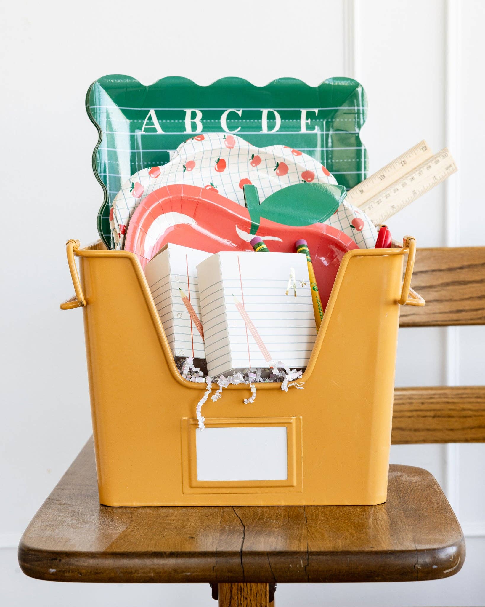 Alphabet Paper Plate