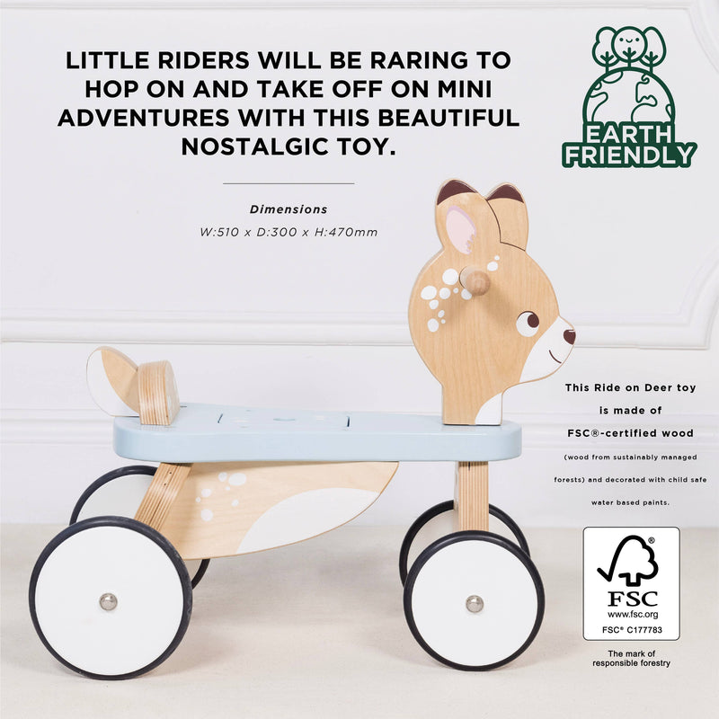 Woodland Ride-on Deer