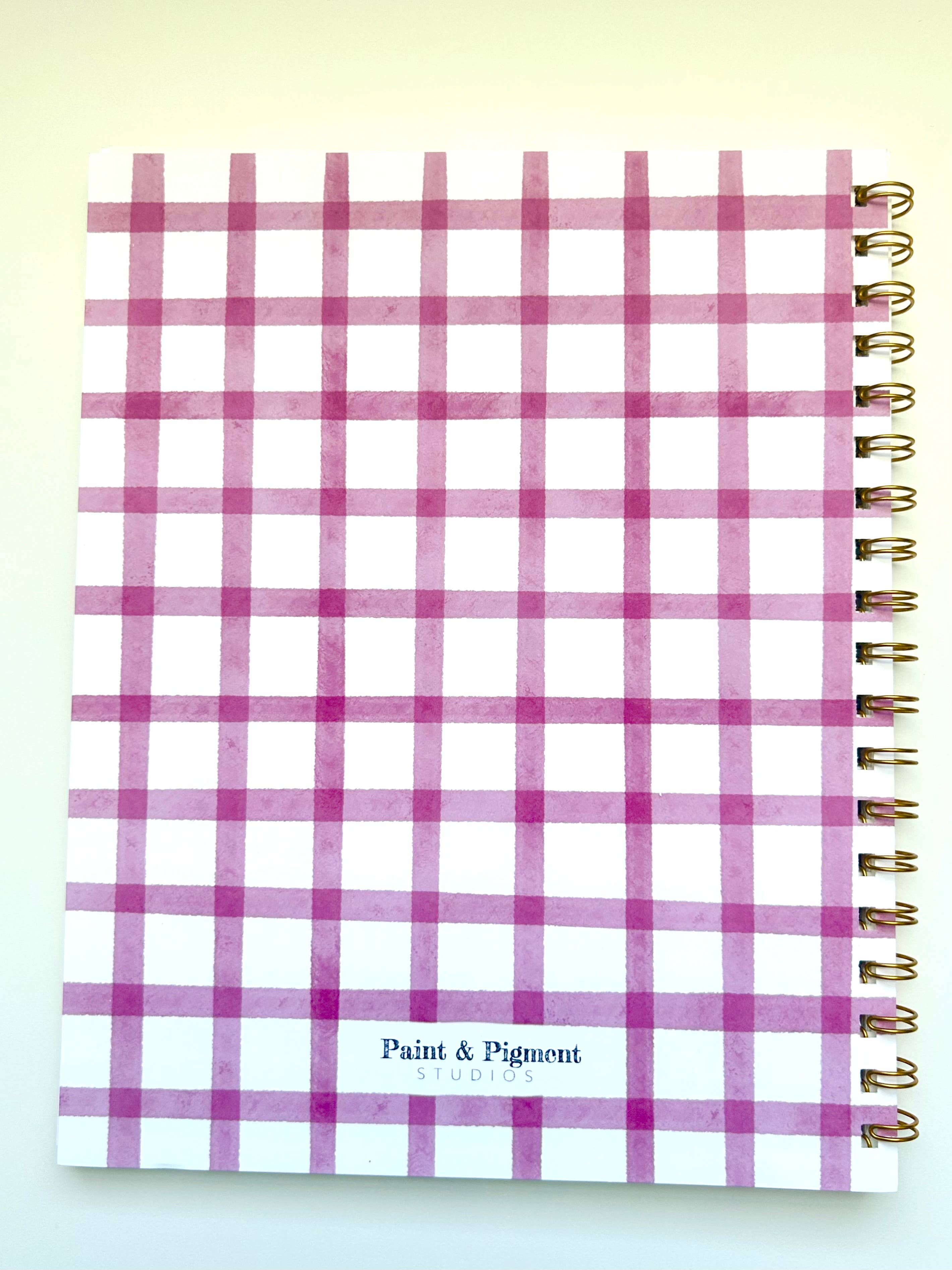 Cottage Core Watercolor Workbook