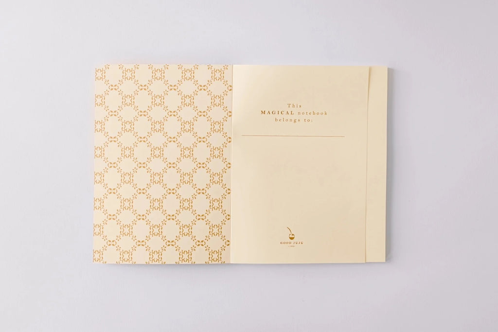 Fairy House Toile Softcover Notebook