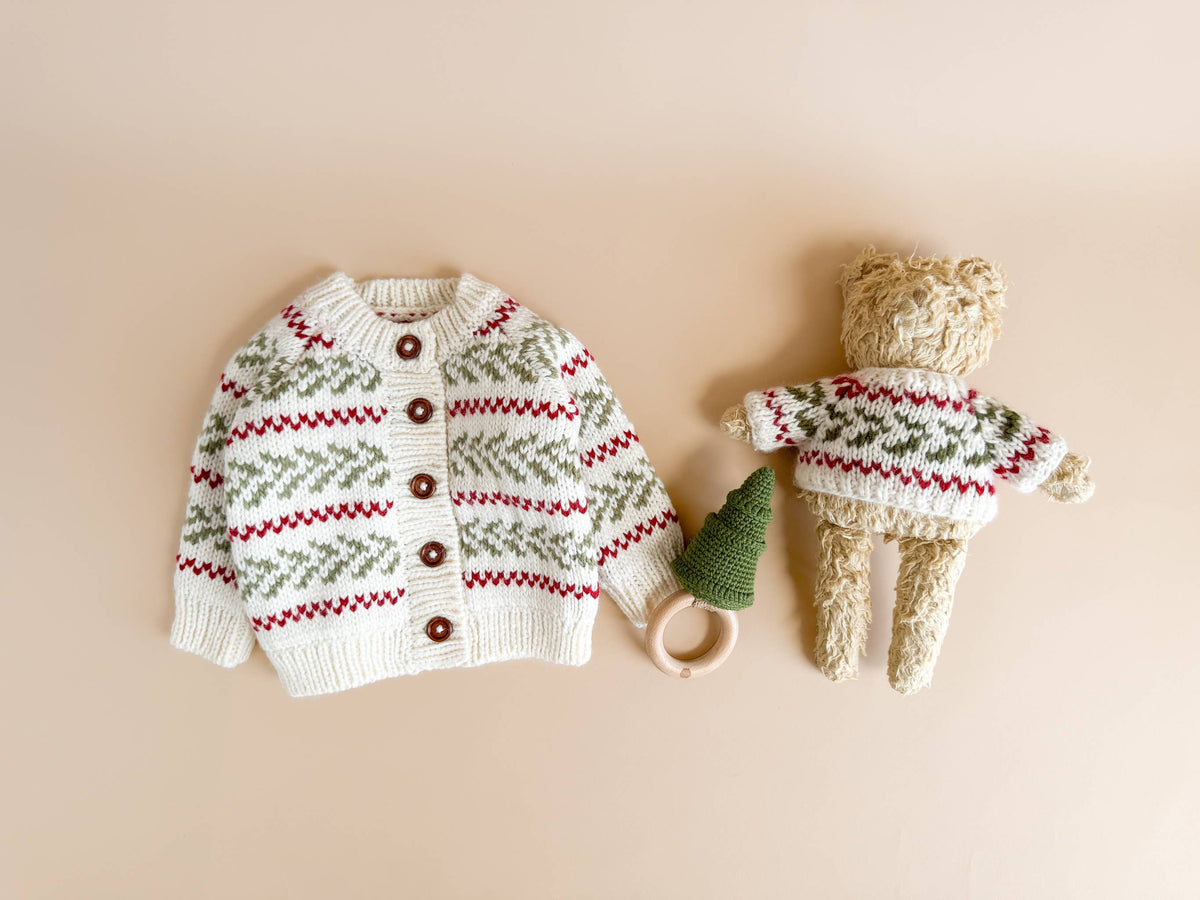 Evergreen Baby Cardigan