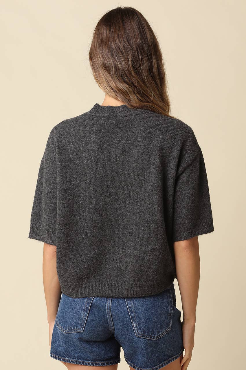 Parker Half-Sleeve Sweater
