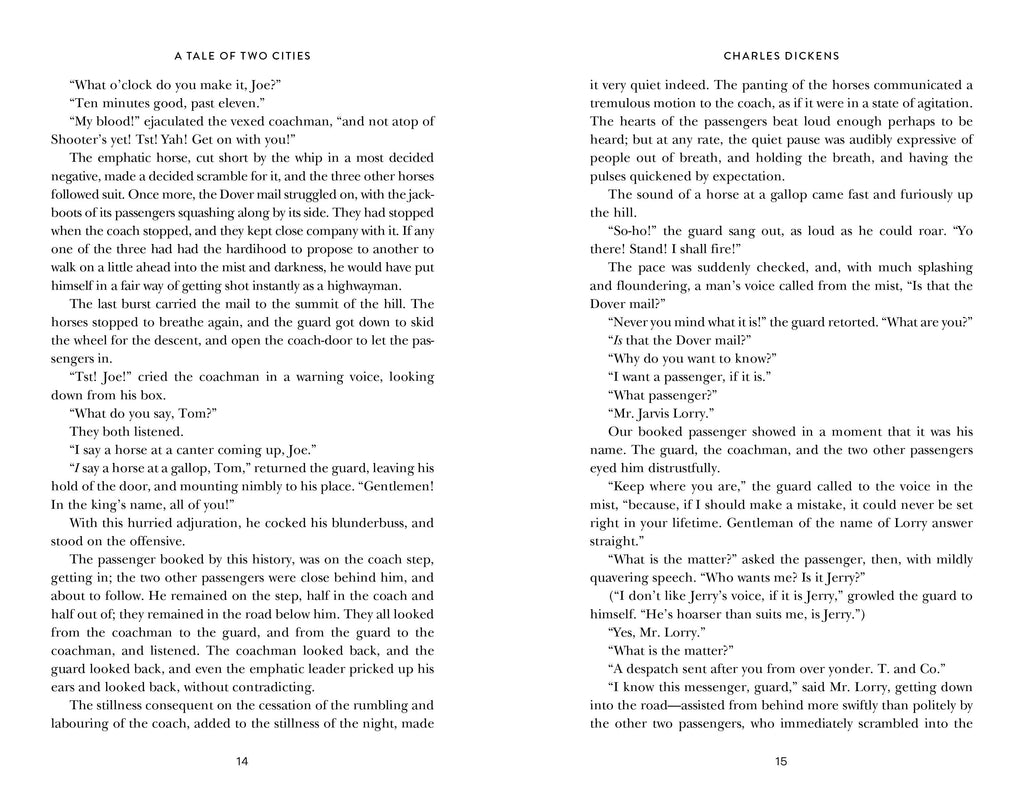 A Tale of Two Cities by Charles Dickens: Clothbound Edition