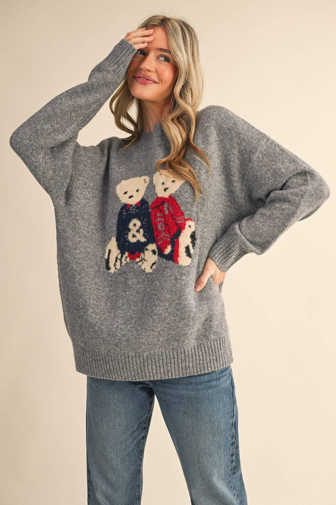 Teddy Bear Pullover Sweater