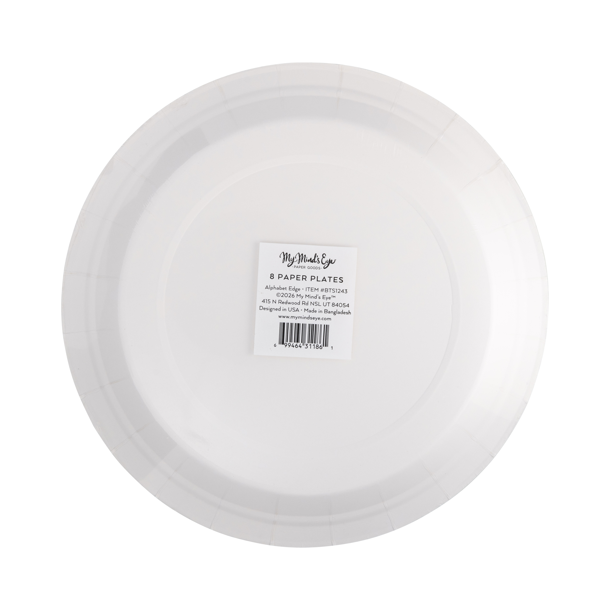 Alphabet Plates