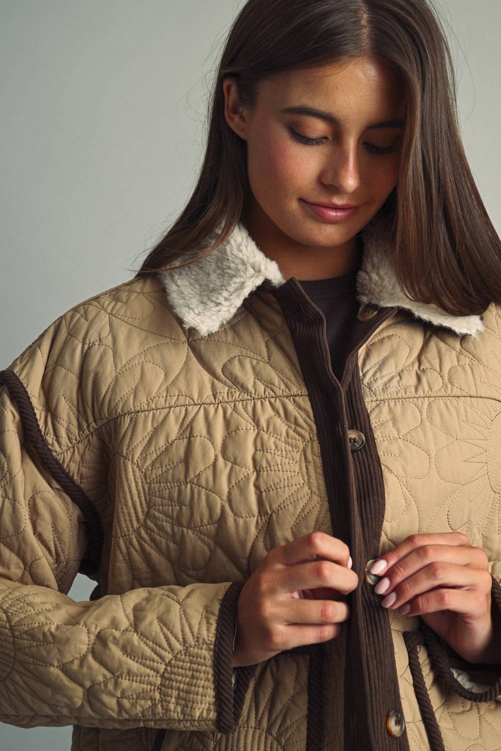 Floral Quilt Jacket