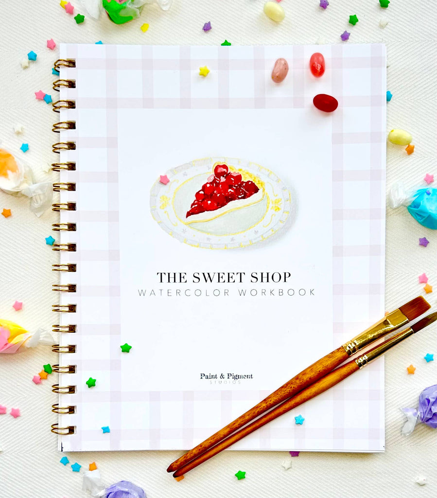 The Sweet Shop Watercolor Workbook