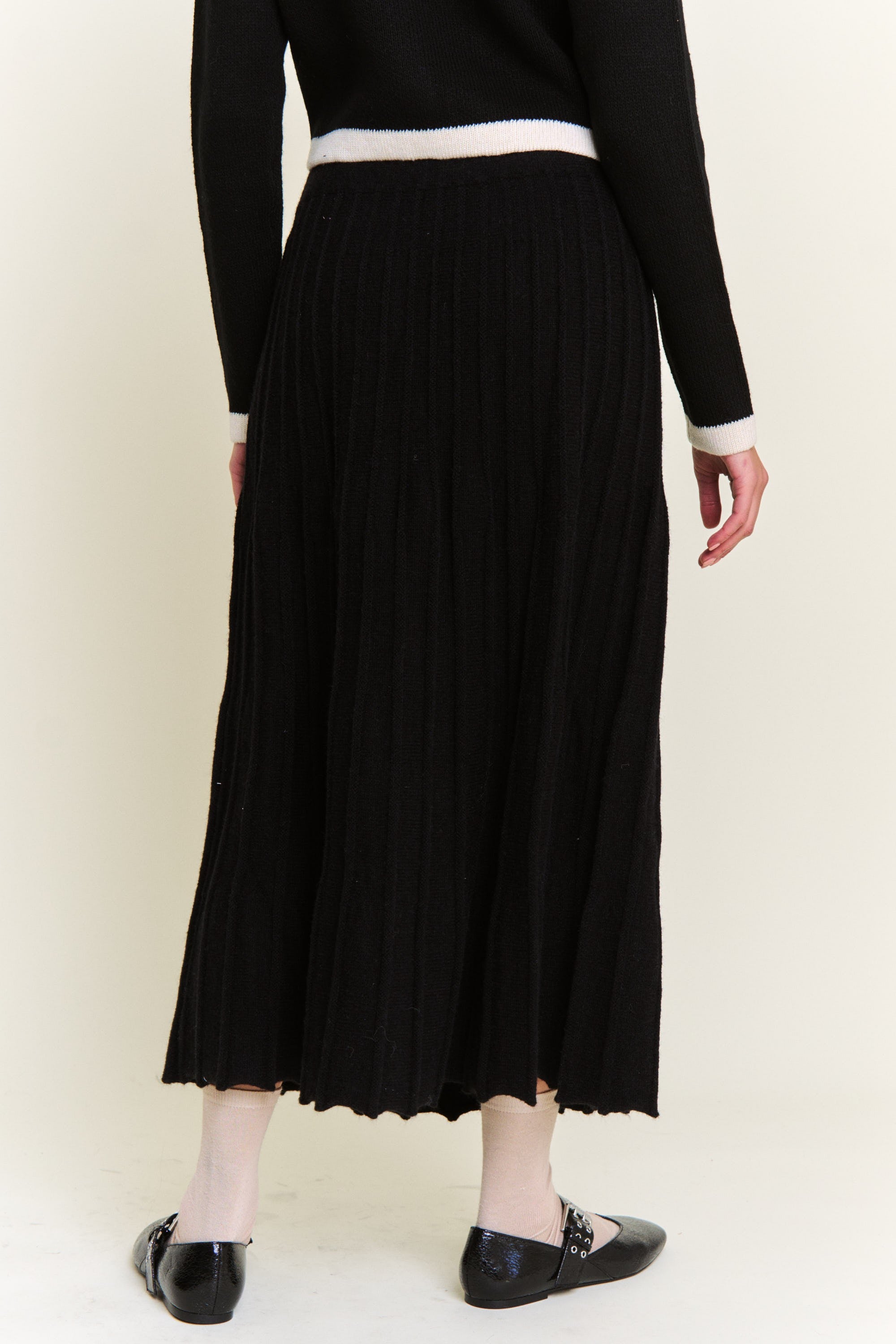 Black Clara Maxi Skirt