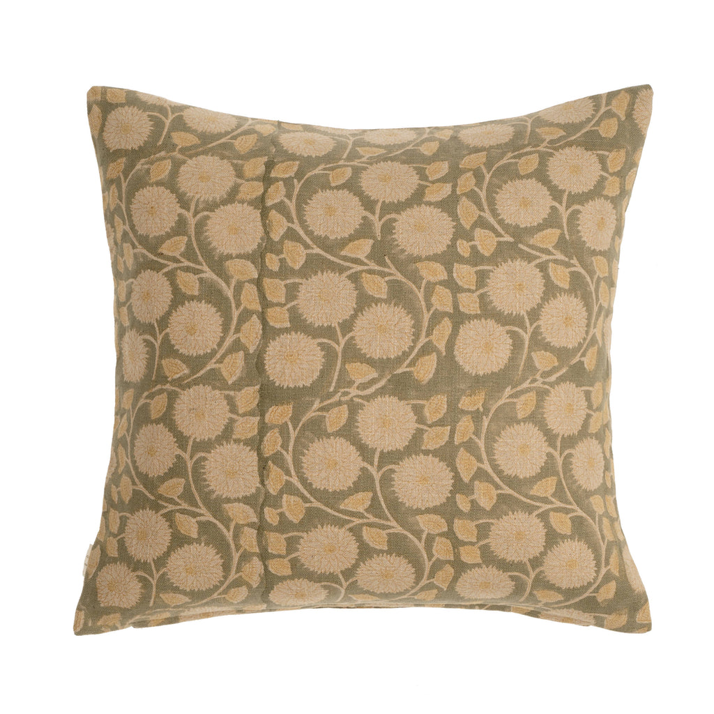 20x20 Marigold Block Print Pillow