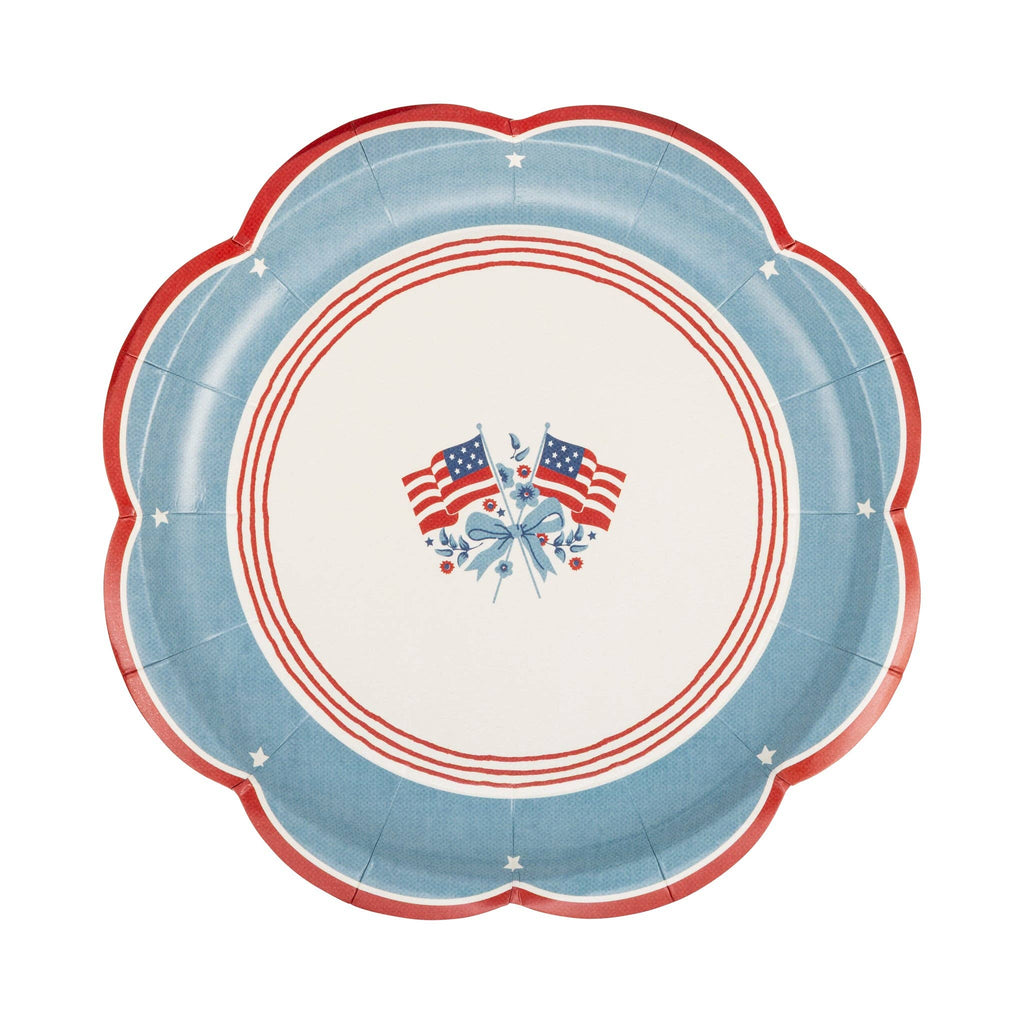 Flag Paper Plates