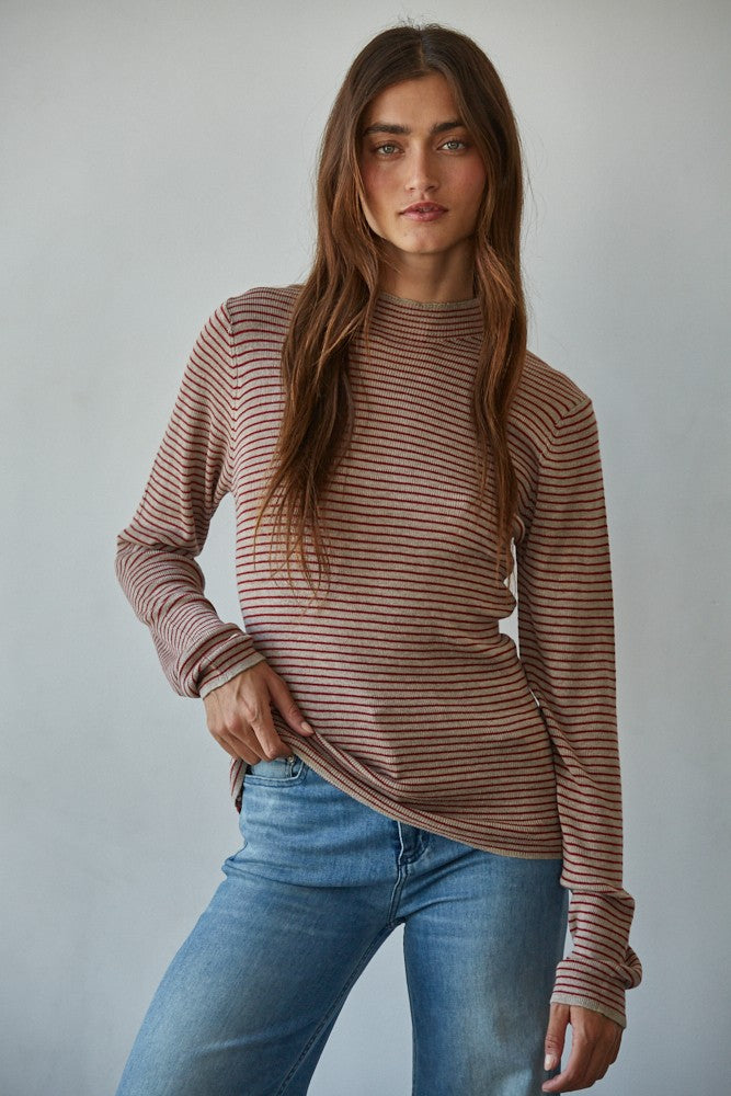 Moulin Mock Long Sleeve