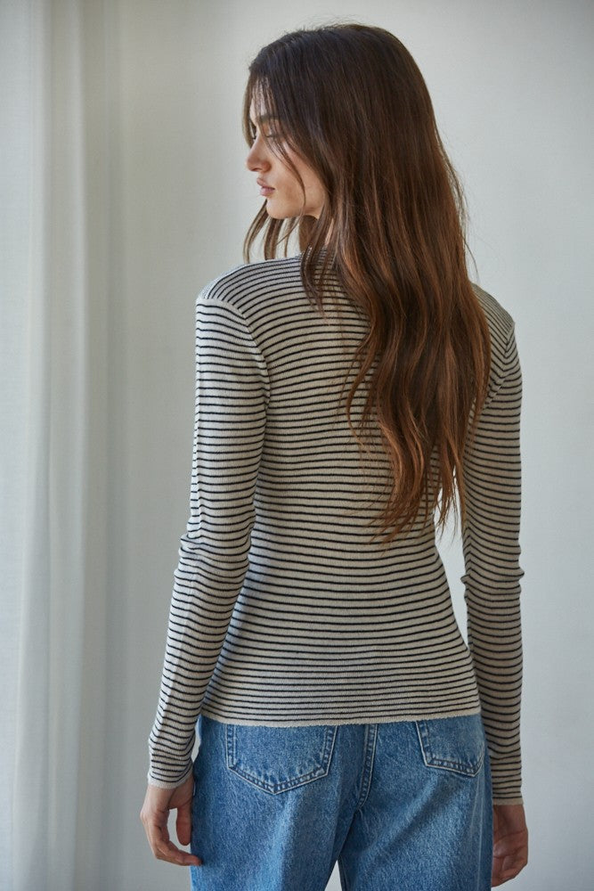 Moulin Mock Long Sleeve