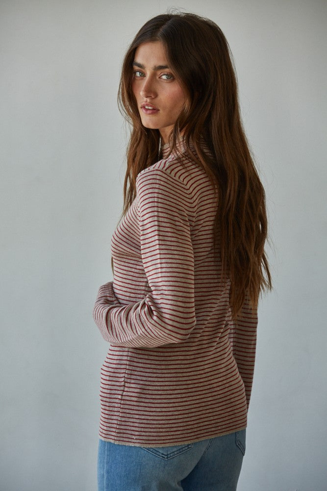 Moulin Mock Long Sleeve