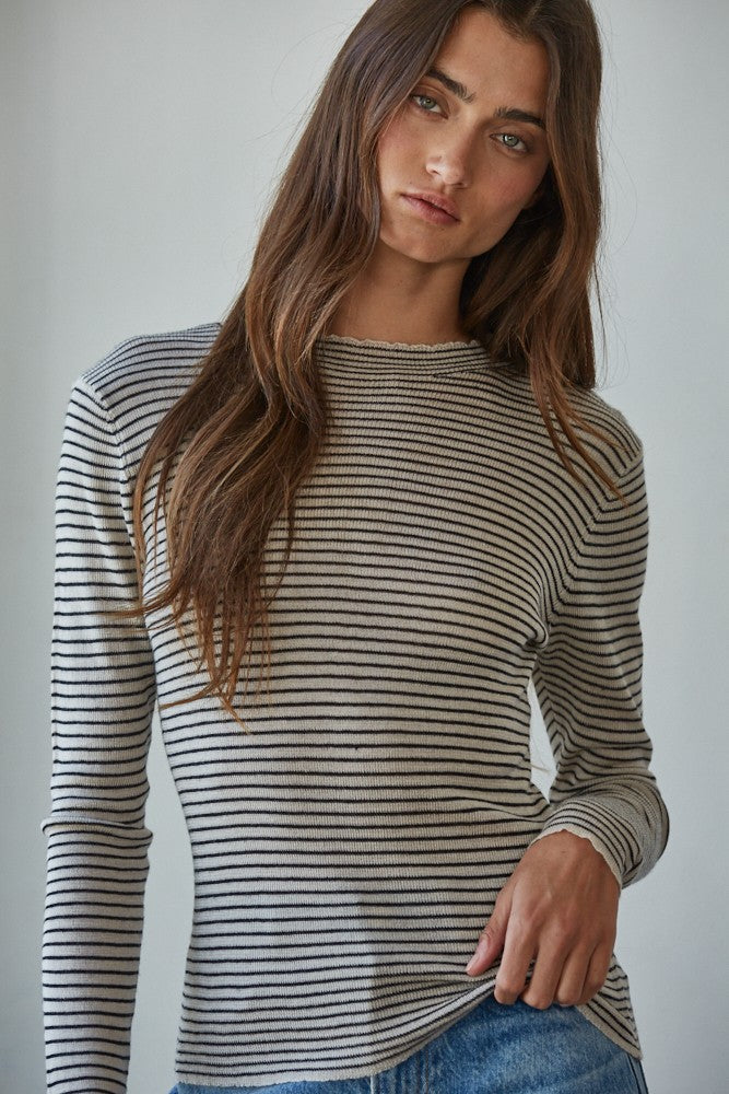 Moulin Mock Long Sleeve