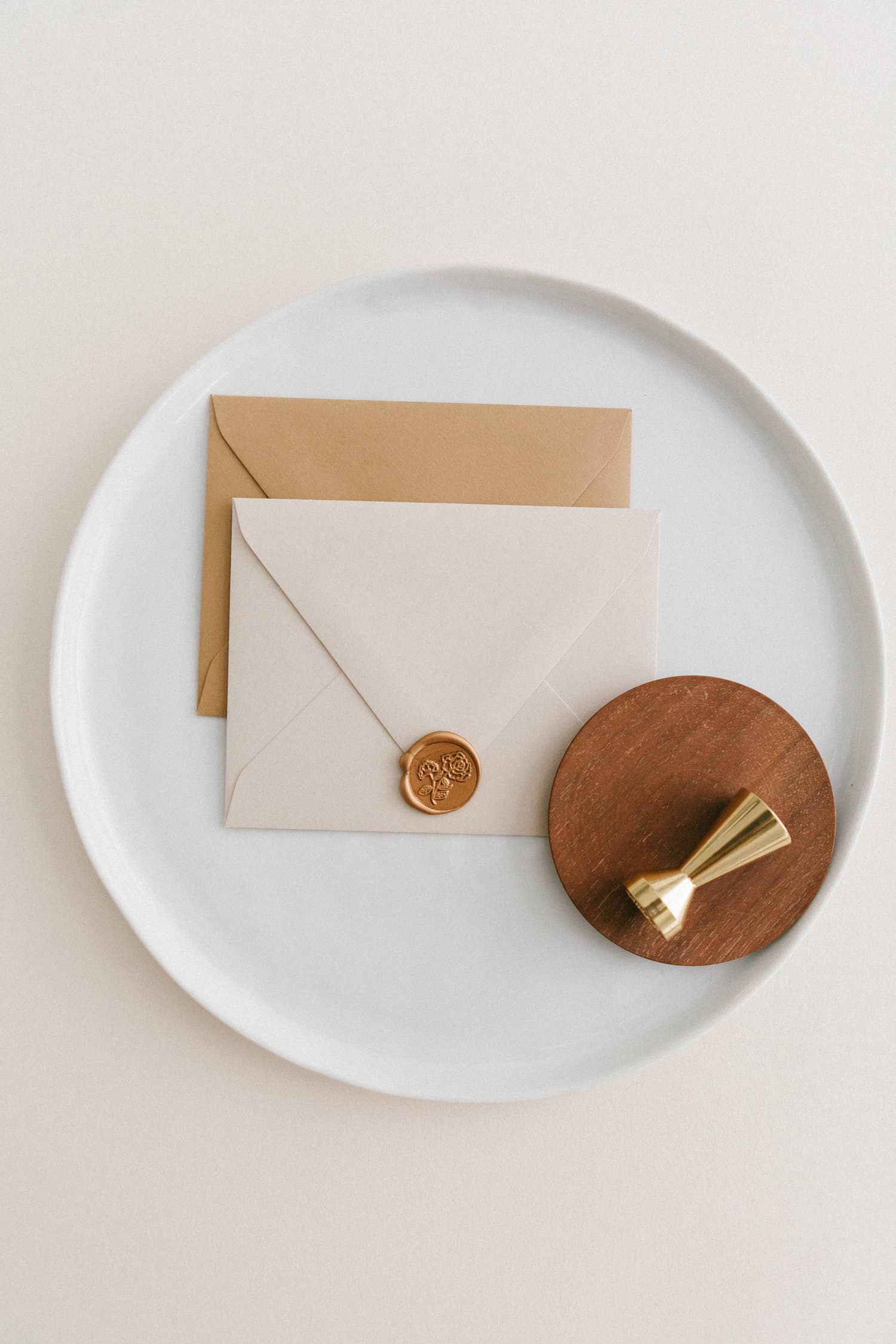 Garden Rose Wax Seal