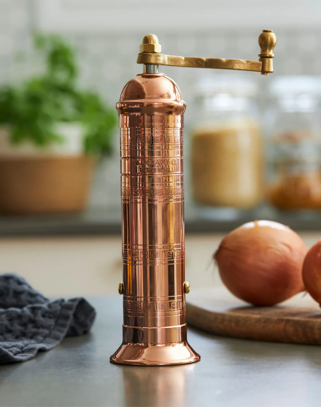 Atlas Copper Pepper and Salt Mills