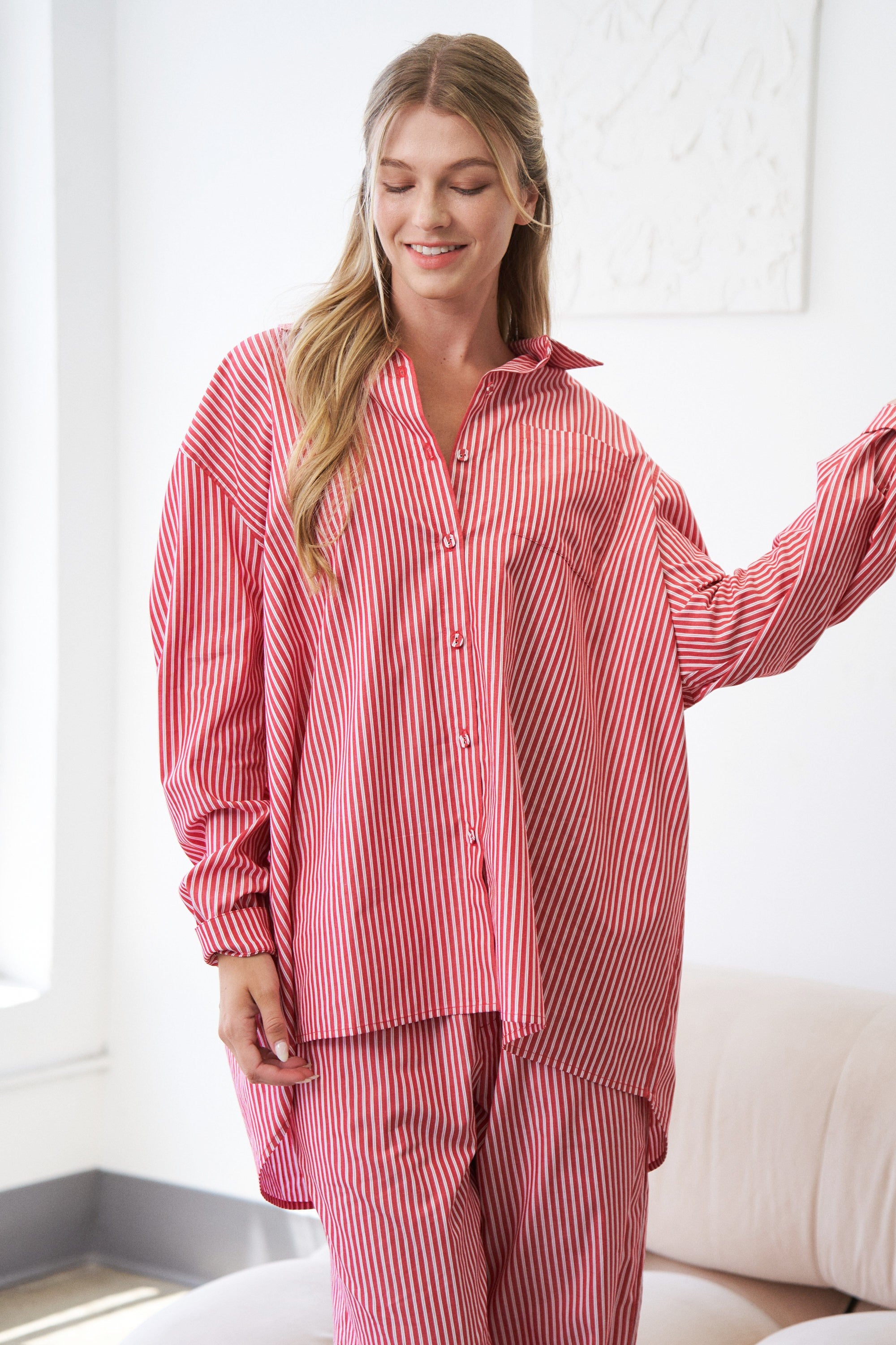 The Ruby Stripe Shirt