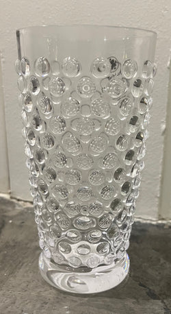 Clear Hobnail Jumbo Glass