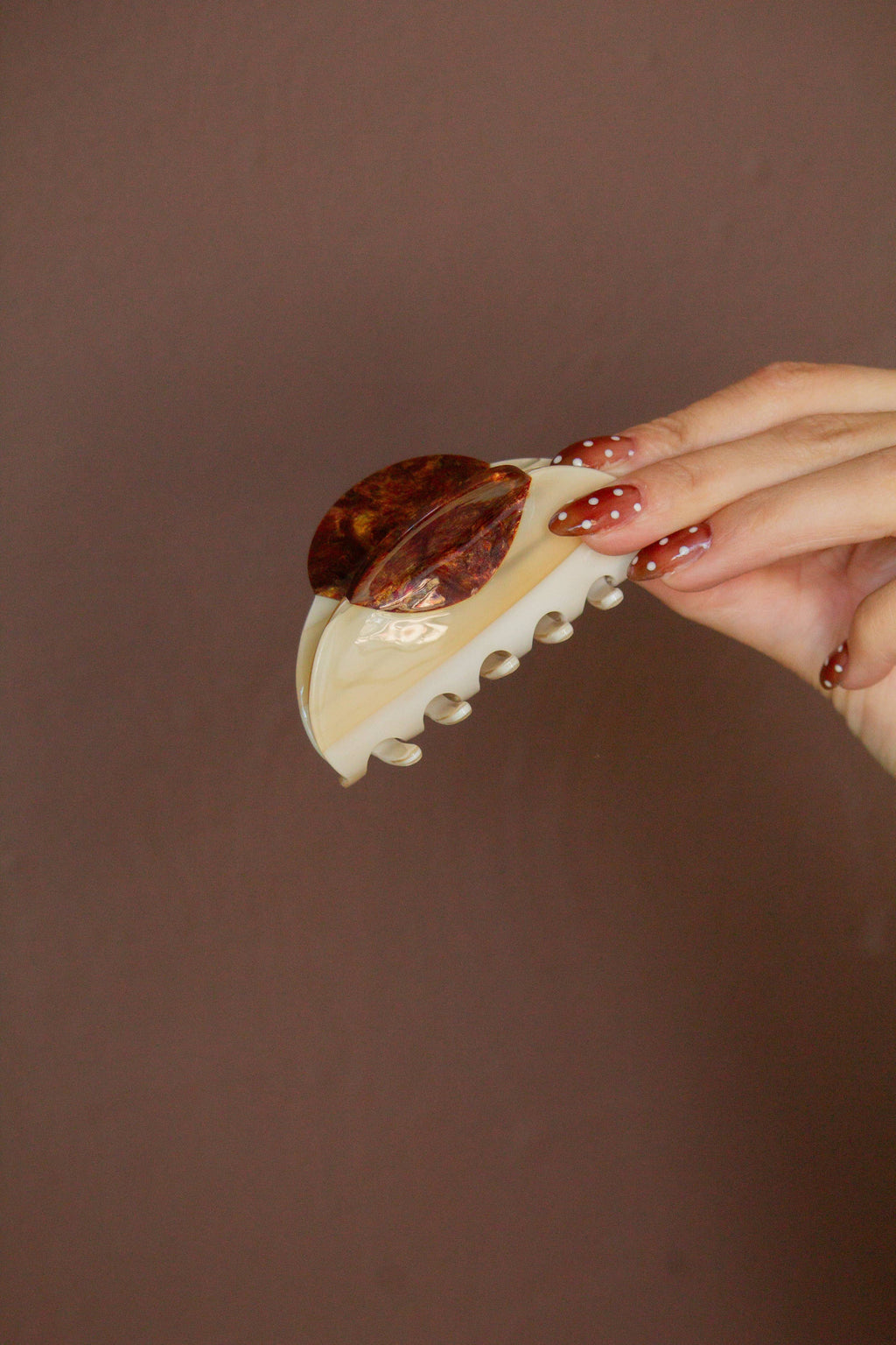 Acorn Claw Clip