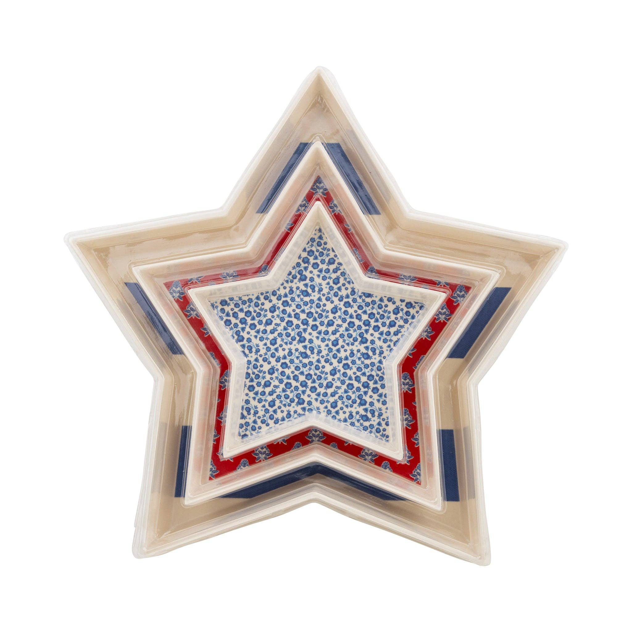 Stacking Stars Bamboo Tray