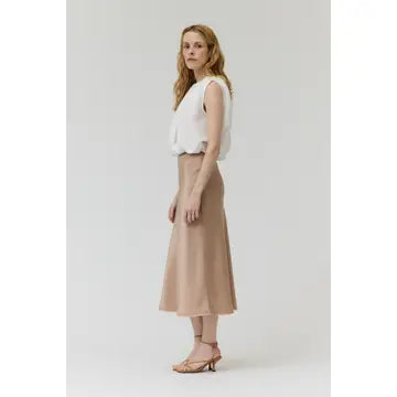 Satin Mermaid Fit Skirt