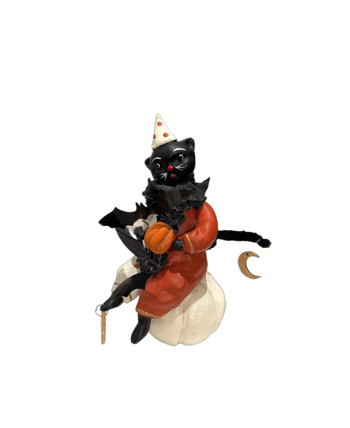 Halloween Black Cat Clown
